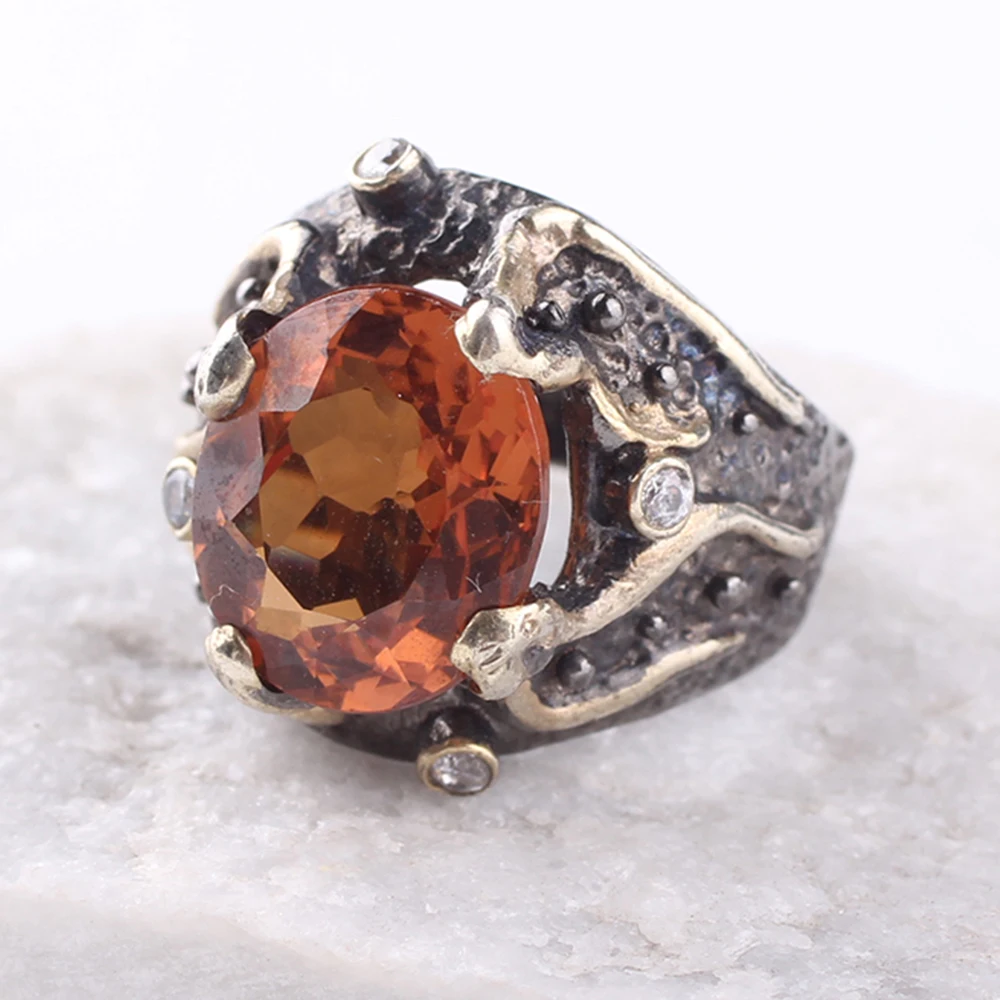 

Diaspore Sterling Silver Jewerly ring for Women Zultanite S925 handmade ring Design, Large zultanite ring, silver handmade ring