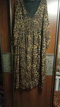 Robe 5XL Maxi-Dress Leopard Print Beach-Long Women's Summer Vestidos Sexy Fashion V-Neck