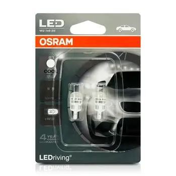 

OSRAM lamp®2880CW-02B W5W 0.5W-W2.1X9.5D Led Driving Cool White 6000 K 12V