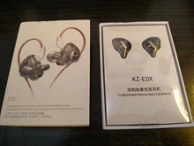 Earphones HIFI Ear-Monitor Bass-Earbuds Headset Kz Crystal Sport-Noise Kz Edx ED12 Cancelling