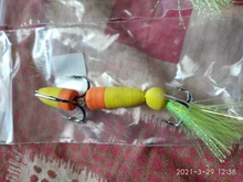 Foam Bait Wobbler Fishing-Lure Soft Lures Insect Bass Mandula Artificial-Baits-Pesca