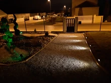 Landscape-Spotlights-Lamps Solar-Lights Cold-White Waterproof Outdoor T-SUNRISE IP65