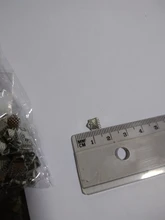 Clips de Metal de 6/8/10/13mm, extremo de engarce plegable sobre cierres, Clips de extremo de cordón, fabricación de joyas DIY, venta al por mayor