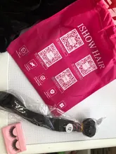 Ishow mechones de pelo lacio brasileño extensiones de cabello humano mechones de 30 32 24 36 38 pulgadas, mechones de pelo brasileño ondulado cabello virgen tejido