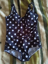 Swimwear Monokini Beachwear Bathing-Suits Retro Plus-Size Women Solid Vintage New 4XL