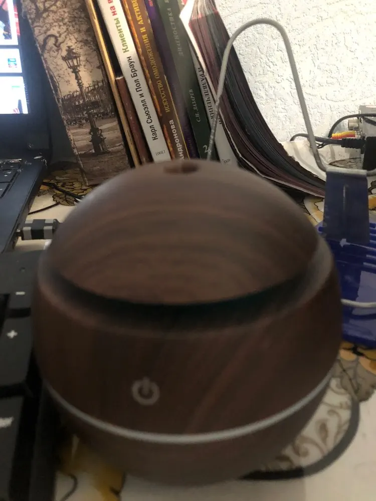 USB Round Aroma Essential Oil Diffuser