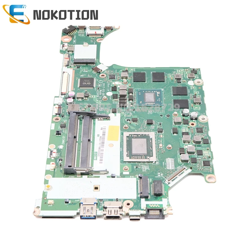 wonderful  NOKOTION For Acer Nitro 5 AN515 AN515-41 Laptop motherboard FX-9830P CPU RX-550 GPU NBQ2U11001 NB.Q