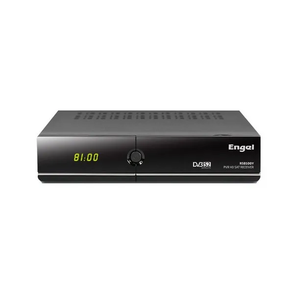 Спутниковый ресивер Engel RS8100Y HD PVR черный