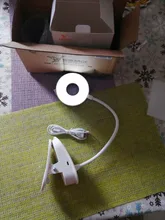 Study Lamps Magnifier Touch-Clip Gooseneck Usb-Table-Light Flexo Rechargeable 18650 Battery