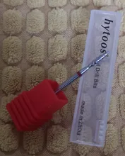 HYTOOS-brocas de diamante de llama de Tornado, cortadores para manicura rotativa de 3/32 pulgadas, accesorios de taladro en espiral, 1 ud.