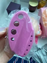 Soporte ovalado de silicona para herramientas de tatuaje, soporte para Microblading, pigmento, taza para tinta, máquina de maquillaje permanente, accesorios para tatuaje