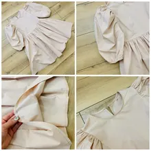 Mini Dress Lantern Short-Sleeve OOTN A-Line Pink Elegant Green Cotton Casual Women Ladies