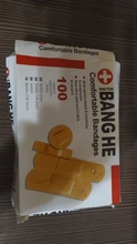 100 unids/pack impermeable Banda-SIDA vendas primero ayuda médica Anti-bacterias herida yeso Multi tamaño Casa de viaje de emergencia Kits