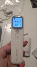 ELERA-termómetro Digital infrarrojo LCD para bebés, medidor de temperatura corporal sin contacto para la frente y la oreja