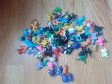 2-4cm 24/144 Uds Takara Tomy Pokemon figuras de acción de juguete Mini figuras de juguete MODELO DE Pikachu Anime niños muñeca de regalo de cumpleaños