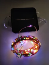 Solar Garden String-Lights Garlands Fairy Christmas-Party Led Outdoor Holiday New-Year