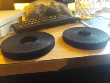 Cinta de cierre de velcro autoadhesivo, 1 Uds., 5M/rollo, 10mm, ganchos fuertes reutilizables, Lazos de Cable, cinta mágica, accesorios de bricolaje