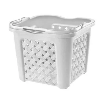 

Multi-purpose basket Arianna Tontarelli 25 L Squared White