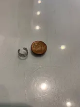 Modyle-pendientes de Clip en la oreja de cristal para mujer, pendientes no perforados en la nariz, aretes punk rock