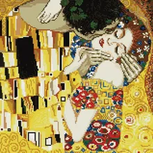 Алмазная мозаика GF 1172 Поцелуй Густава Климта 40*50