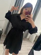 Vestido plisado de manga larga para mujer, estilo pijo, liso, dulce, sin definición, sencillo, elegante, japonés, estudiantes, ropa de calle