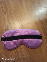 Cubierta de Ojos de imitación de seda para hombre y mujer, parche de sombra acolchado para dormir, antifaz para los ojos, antifaz para dormir, descanso de viaje, 1 Uds.