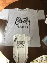 Ropa a juego para padres e hijos, camisa de aspecto familiar, trajes combinados de verano, 1, 2, papá, bebé, 2021