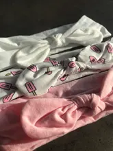 3 unids/lote/rayas/impresión de dibujos animados flor arco elástico diademas turbante para niños pequeños banda pelo bebé niña arcos accesorios para el cabello