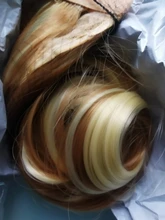 ALLAOSIFY-coleta larga y recta, Clip en la cola de pelo falso con horquillas, extensión de cabello sintético