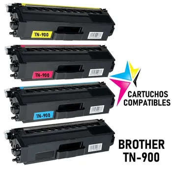 

BROTHER TN-900 Pack 4 Toner TN900 HL-L9200CDWT HL-L9300CDWTT MFC-L9550CDWT L9200CDWT L9300CDWTT L9550CDWT L9200T L9300 L9550