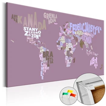 

Pictures of Cork-Fairytale World (PL) [Cork Map] - 120x80 cm