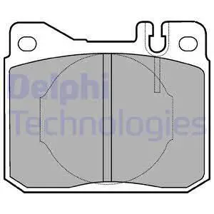 Колодки дисковые п.\ MB W123 2.0-3.0D/TD 79-85/W126 all, VW LT 3