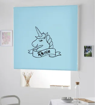 

Blind Iroa customizable Child/Unicorn Rocio! ROLLER BLINDS TRANSLUCENT! (SKY BLUE 100X175)