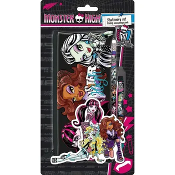 

Set of stationery Monster High with a pencil case