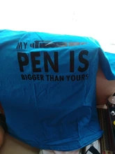 Funny T-Shirts Clothing Hipster My-Pen Yours Bigger Harajuku Streetwear Mens Fashion