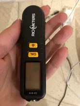 RICHMETERS GY910 medidor de espesor de recubrimiento Digital 1 micrón/0-1300 de la pintura del coche de espesor de película probador del metro de FE/NFE