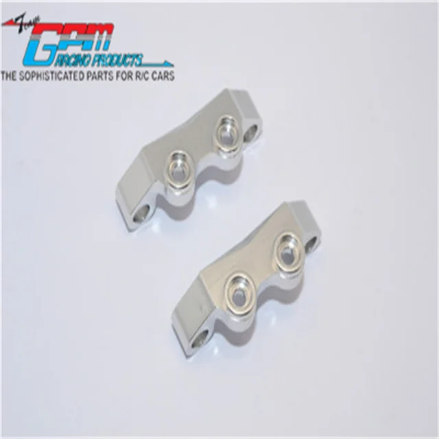 Tamiya TA02 & TA03 Front Knuckle Arm Upgrade - Aluminum Gray Silver Parts For RC Cars