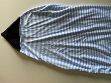 Cubierta protectora de franela tejida para tabla de surf, cubierta de calcetines largos, elástico suave, accesorios para surfear