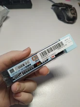 100 unids/caja 0,5/0,7mm grafito plomo 2B lápiz mecánico sustituir el plomo lápiz borrable escritura suave dibujo papelería