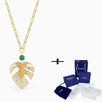 

SWA 2020 New Fashion Exquisite And Elegant Tropical Leaf Necklace To Send His Wife A Romantic Birthday Gift For His Girlfriend