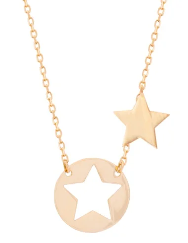 Gargantilla Oro Estrellas