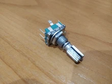 Codificador rotativo EC11 de 20 posiciones y 360 grados, botón pulsador de 5 pines, mango largo de 15/20MM con interruptor de botón incorporado, 5 unids/lote