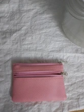 Monedero de cuero de moda para mujer, cartera para Cambio, Mini monedero con cremallera, carteras con llavero para niños, 2019