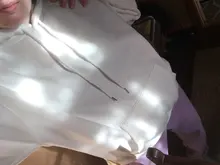 Loose Pullover Hoodies Long-Sleeve Harajuku Blue Green Women Tops Solid Casual Velvet