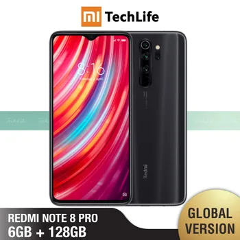 Перейти на Алиэкспресс и купить Xiaomi Note 8 Pro 128 ГБ ROM 6 Гб RAM (абсолютно новый/Герметичный) note 8 pro, note8pro, note8, телефон, Смартфоны