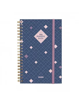 

SPIRAL AGENDA YOU POSITIVE WEEK VIEW LANDSCAPE E5 127x183x14 MM 2020 FINOCAM