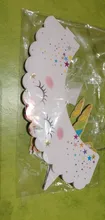 Envoltorios de unicornio arcoíris para cupcakes, decoración para tarta, adornos de pastel de cumpleaños de unicornio, suministros para Fiesta de Baby unicornios para la ducha