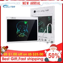 Ldlutbr 16 polegada lcd escrita tablet tela colorida placa de escrita almofadas desenho digital tablet eletrônico placa memorando com caneta