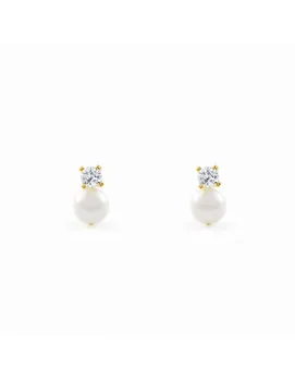 

Baby earrings or girl Pearl you and me
