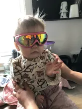 Gafas de esquí para niños, gafas de esquí para nieve, gafas de sol de 6 colores, a prueba de viento, gafas de esquí para exteriores a prueba de viento